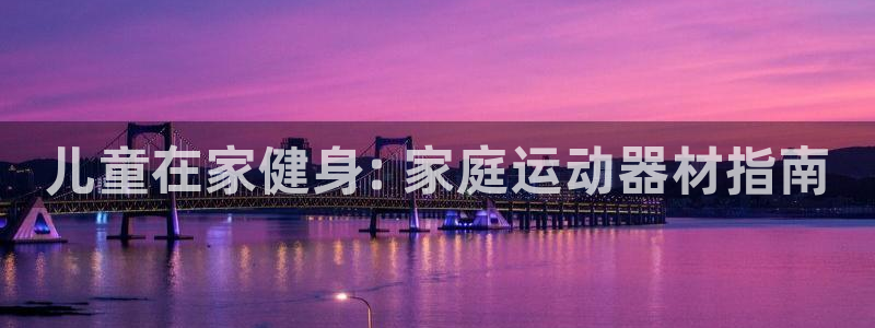 意昂3科技:儿童在家健身: 家庭运动器材指南